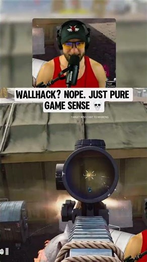 Wallhack? Nope. Just PURE Game Sense 💀 #warzone #callofduty