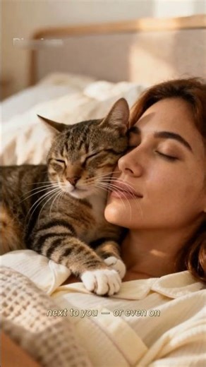 Why Your Cat Sleeps With You 😴 | Cat Trust & Love Explained #cat #yourcat
