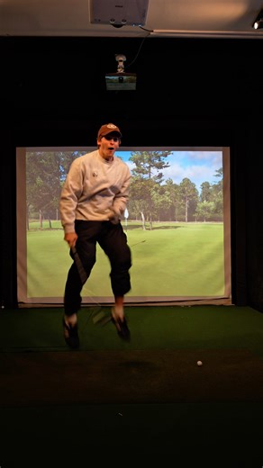 Simulator hole in one challenge world record #golf