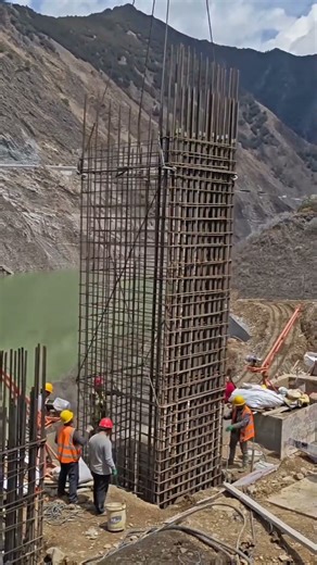 How Rebar Cages Are Installed in Large Construction Sites