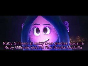 Godzilla y Ruby Gillman vs 2 Mechagodzilla