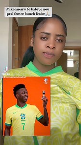 14K views · 746 reactions | M kwè nan ou daddy Vinicius Jr #bresil #Herma #CopaAmerica | Herma Priella | Facebook