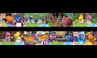 Mix of 8 videos from youtube : Los backyardigans en ingles y español videos
