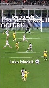Every angle of Luka Modrić’s first goal | #shorts