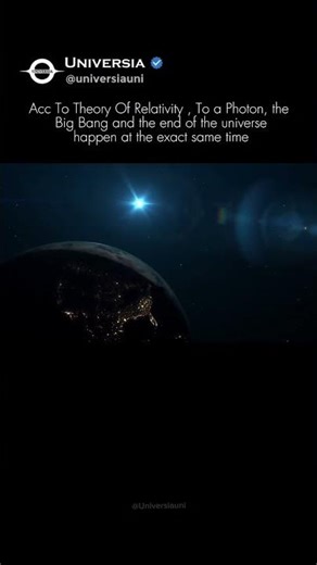 To a photon_ that entire history is a single_ instantaneous flash.