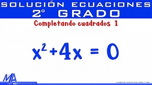 Primer ejemplo de solución de la ecuación cuadrática o de segundo grado por el método de completar el trinomio cuadrado perfecto. Curso completo de Ecuación cuadrática o de segundo grado: https://www.facebook.com/watch/100055132908857/2211741882340323 _________________________________________________________________ Si quieres ayudarme para que el canal siga creciendo puedes: - Suscribirte: https://www.youtube.com/matematicaspr... - Contribuir al canal con una donación: https://www.paypal.me/pro