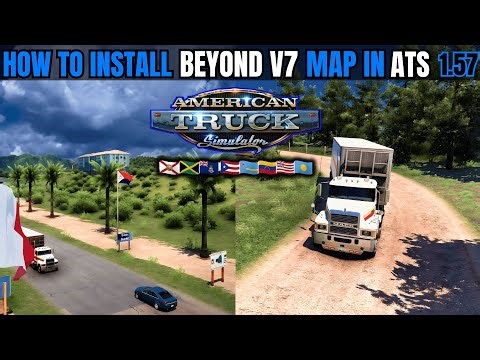 How to Download & Install BEYOND V7 Map Mod | ATS 1.57 | Venezuela, Hawaii, Palau... Map For ATS