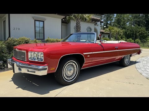 1975 Chevrolet Caprice: Last of the Big Boy Convertibles