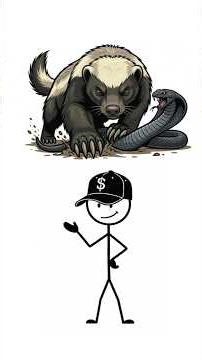 The Animal That Survives a Cobra Bite! 🐍🦡 | Honey Badger Facts