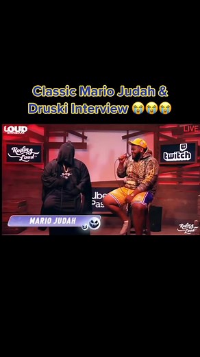 Classic Mario Judah & Druski Interview 😭😭😭#druski #mariojudah | mario judah