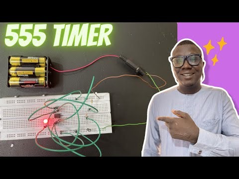How to build a 555 Timer using a breadboard - Generating a counting signal