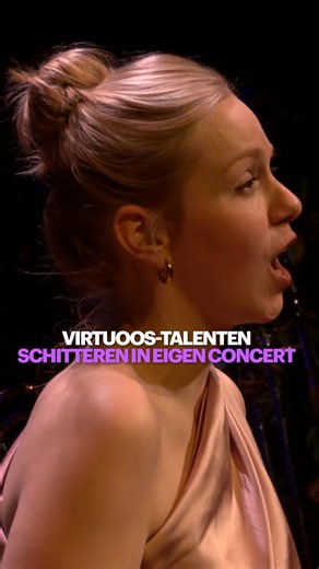 Mezzosopraan Sterre Decru, pianist Jorian van Nee en het Nymphéas Trombone Quartet kwamen samen voor een speciaal AVROTROS Vrijdagconcert op 6 februari 💛 | AVROTROS Klassiek