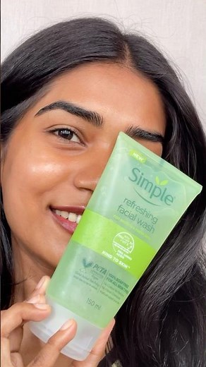 Simple refreshing facial wash honest review 🍃✨