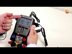 Digital manifold testo 570: Basic settings (2/8) | Be sure. Testo