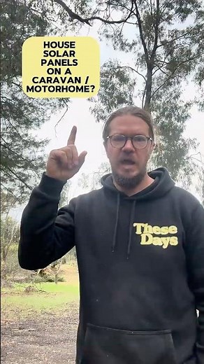 House solar panels on a caravan or motorhome?? #offgridcaravan #offgridmotorhome