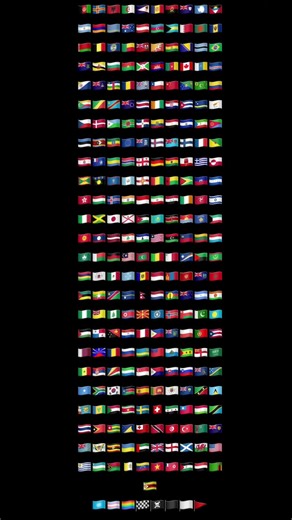 List of all flags ￼
