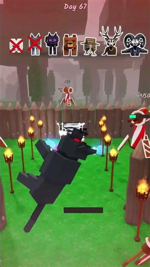 AUTOMATIC TURRET Vs ALL ANIMALS! Who Will Survive? 😱 #shorts #roblox #99nightintheforest
