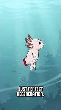 Axolotl: Mexican salamander that fully regenerates limbs, heart & brain — and never grows up.