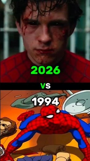 Spider-Man Evolution 🔥 (1994–2026) | Then vs Now #spiderman #shorts #evolution