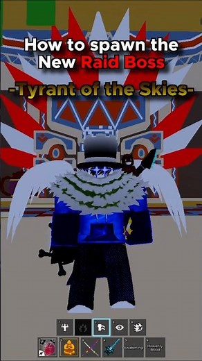 How to spawn Tyrant of the Skies #bloxfruits #roblox