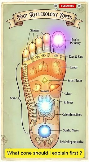 Press These Foot Points to Heal Your Entire Body #reflexology #footmassage