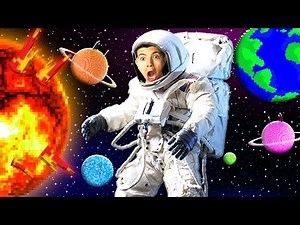 I Got TRAPPED In OUTER SPACE! (Playing Minecraft to Escape)