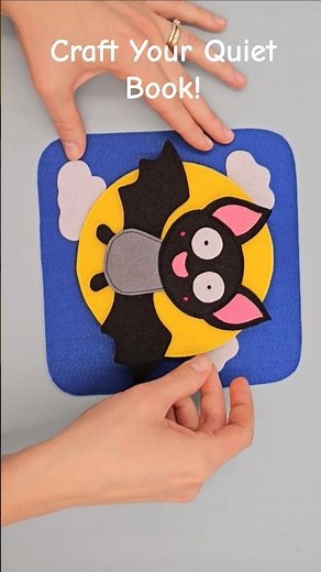 Sensory Halloween Quiet Book DIY 🕷️ | Toddler Craft Idea