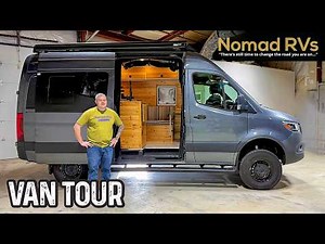 The Perfect Adventure Van? Nomad RVs Custom Short Sprinter Campervan Tour