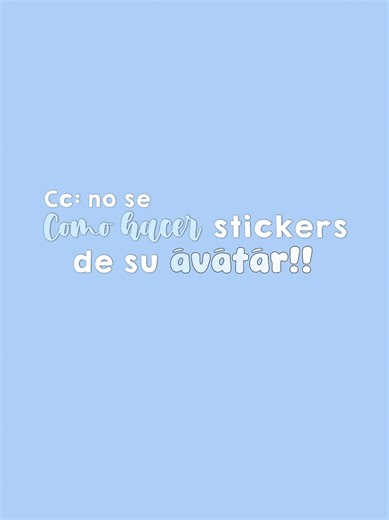 Cómo Hacer Stickers de tu Avatar en Roblox