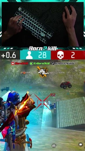 [B2K #Shorts] The Cleanest Squad Wipe You'll See Today #freefire