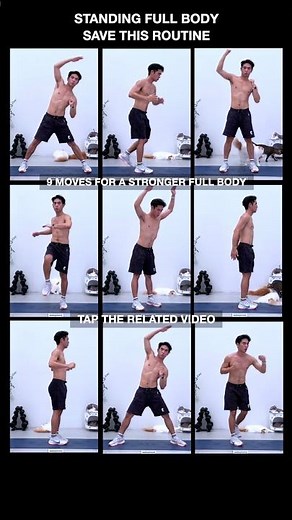 20 MIN Standing Full Body Flow | DAY 29 Preview #lowimpactworkout #motivation #advancedabworkout
