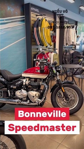 Bonneville Speedmaster 2026 phối màu mới Đỏ Trắng nhẹ nhàng tinh tế | Hiếu Võ - 0931812933 |