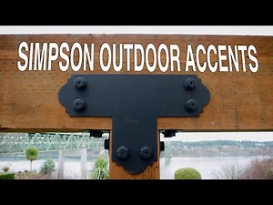 How To Spruce Up Your Deck: Simpson Outdoor Accents || Dr Decks