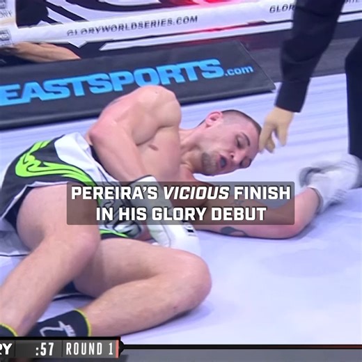Alex Pereira made a statement to the combat sports world in his GLORY Debut! | GLORY Kickboxing