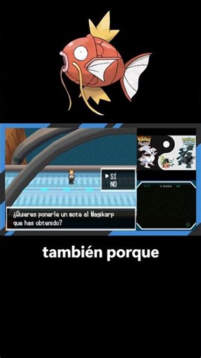 How to get Magikarp | Pokémon Black/White Guide #pokemon #white #black