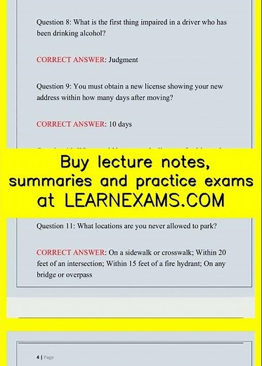 DMV Florida Permit Test New Full TEST video