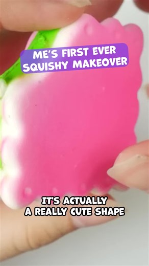This is the first ever squishy makeover! #moriahelizabeth #squishy #makeover #paint