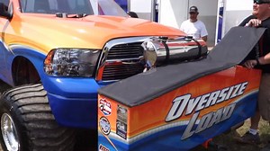 Brad Deeter gives us a look at his "Oversize Load" pulling truck. A beautiful piece with a 3,000-horsepower Cummins engine. | Diesel Power Magazine