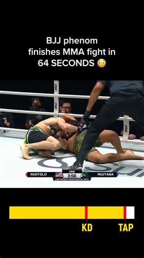 Blink and you’ll miss it 😱 Who’s next for lightning-fast finisher Kade Ruotolo? ⚡️ | ONE Championship