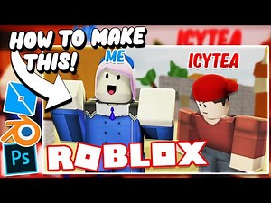 How to make a ROBLOX THUMBNAIL! (Blender, Photoshop, Roblox Studio) | 2020