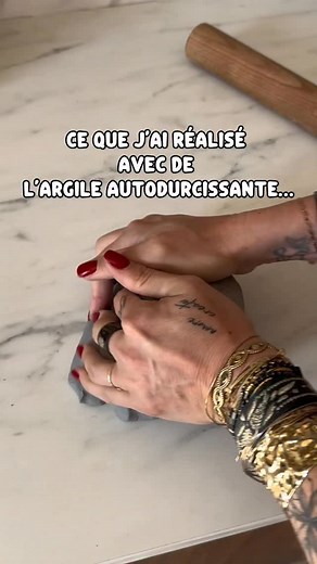 306K views · 3K reactions | Ce que j’ai réalisé en argile autodurcissante : Le prix  C’est là où je me rends compte que j’ai fait pas mal de réalisations  Niveau budget c’est juste topissime !! Ta création préférée ?? ✨ Abonne-toi, encore une petite pépite qui arrive  #argileautodurcissante #argile #creationargile #diy #tuto #diyhomedecor #luminaire #faitmain #passiondeco #poterie #argilesanscuisson | Angélique De Souza | Facebook