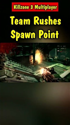 Team Rushes Spawn Point