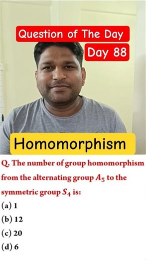 Homomorphism | Group Theory | IIIT JAM & CUET PG Maths | IFAS