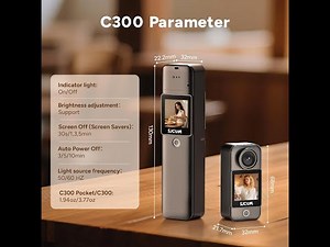 SJCAM C300 Pocket Travel Action Camera