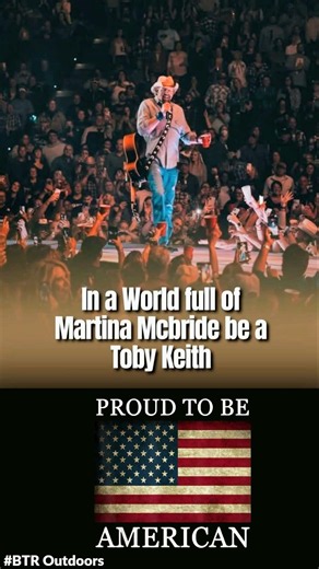 Don't be a Martina McBride, be a Toby Keith #trump #tobykeith #america #usa #patriotism #honor