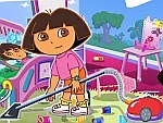 Play Dora Groom the Room | Free Online Games. KidzSearch.com