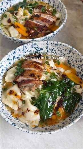 Chicken & Noodle Dumpling Soup (recipe at Ontrac5.com)