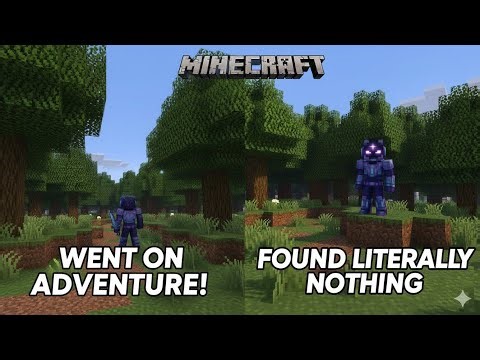 MINECRAFT: An Adventure To Nothing?