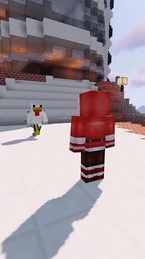 Minecraft Adventure with Santa Claus Characters