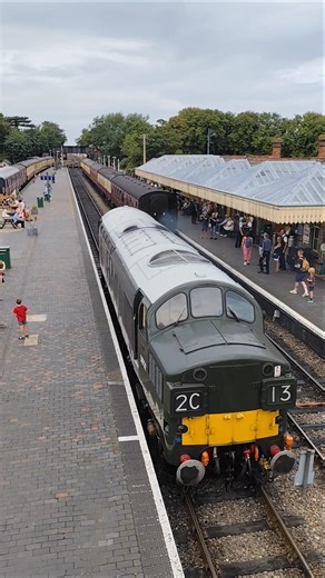 North Norfolk Railway Sheringham Station. D6732 Class 37